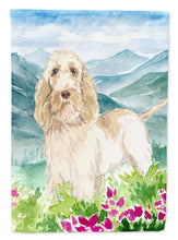 Load image into Gallery viewer, Mountian Flowers Spinone Italiano Flag Canvas House Size CK2518CHF