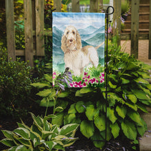 Load image into Gallery viewer, Mountian Flowers Spinone Italiano Garden Flag - Outdoor Decorative Yard Flag CK2518GF