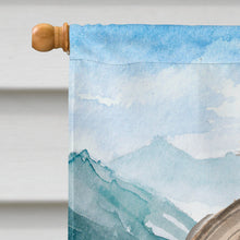 Load image into Gallery viewer, Mountain Flowers Shih Tzu Flag Canvas House Size CK2521CHF
