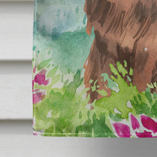 Load image into Gallery viewer, Mountain Flowers Newfoundland Flag Canvas House Size CK2527CHF