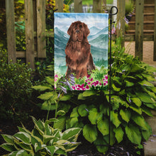 Load image into Gallery viewer, Mountain Flowers Newfoundland Garden Flag - Outdoor Decorative Yard Flag CK2527GF