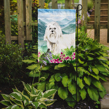 Load image into Gallery viewer, Mountain Flowers Maltese Garden Flag - Outdoor Decorative Yard Flag CK2529GF