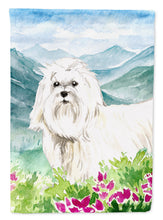 Load image into Gallery viewer, Mountain Flowers Maltese Garden Flag - Outdoor Decorative Yard Flag CK2529GF