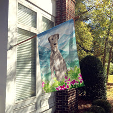 Load image into Gallery viewer, Mountain Flowers Irish Wolfhound Flag Canvas House Size CK2534CHF