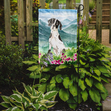 Load image into Gallery viewer, Mountain Flowers English Pointer Garden Flag - Outdoor Decorative Yard Flag CK2538GF