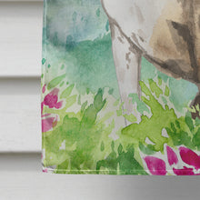 Load image into Gallery viewer, Mountain Flowers Catahoula Leopard Dog Flag Canvas House Size CK2540CHF