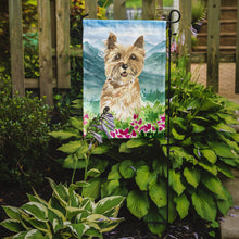 Load image into Gallery viewer, Mountain Flowers Cairn Terrier Garden Flag - Outdoor Decorative Yard Flag CK2541GF