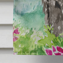Load image into Gallery viewer, Mountain Flowers Bouvier des Flandres Flag Canvas House Size CK2543CHF