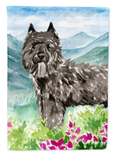 Load image into Gallery viewer, Mountain Flowers Bouvier des Flandres Flag Canvas House Size CK2543CHF