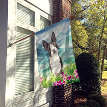 Load image into Gallery viewer, Mountain Flowers Boston Terrier Flag Canvas House Size CK2544CHF