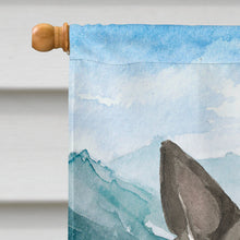 Load image into Gallery viewer, Mountain Flowers Boston Terrier Flag Canvas House Size CK2544CHF