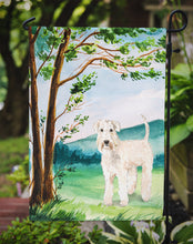 Load image into Gallery viewer, Under the Tree Wheaten Terrier Garden Flag - Outdoor Decorative Yard Flag CK2552GF
