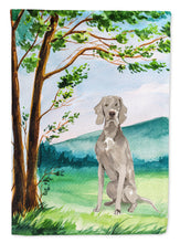 Load image into Gallery viewer, Under the Tree Weimaraner Flag Canvas House Size CK2553CHF