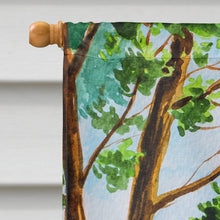 Load image into Gallery viewer, Under the Tree Shih Tzu Puppy Flag Canvas House Size CK2556CHF