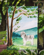 Load image into Gallery viewer, Under the Tree Shih Tzu Puppy Garden Flag - Outdoor Decorative Yard Flag CK2556GF