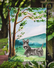 Load image into Gallery viewer, Under the Tree Scottish Terrier Garden Flag - Outdoor Decorative Yard Flag CK2559GF