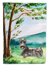 Load image into Gallery viewer, Under the Tree Scottish Terrier Garden Flag - Outdoor Decorative Yard Flag CK2559GF
