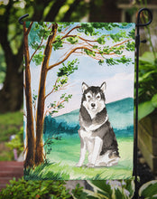 Load image into Gallery viewer, Under the Tree Alaskan Malamute Garden Flag - Outdoor Decorative Yard Flag CK2566GF