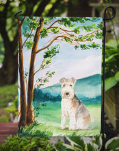 Load image into Gallery viewer, Under the Tree Lakeland Terrier Garden Flag - Outdoor Decorative Yard Flag CK2567GF