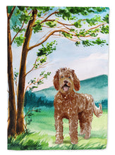 Load image into Gallery viewer, Under the Tree Labradoodle Flag Canvas House Size CK2568CHF