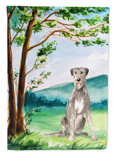 Load image into Gallery viewer, Under the Tree Irish Wolfhound Garden Flag - Outdoor Decorative Yard Flag CK2570GF
