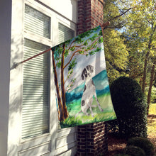 Load image into Gallery viewer, Under the Tree English Pointer Flag Canvas House Size CK2574CHF