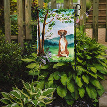Load image into Gallery viewer, Under the Tree Boxer Garden Flag - Outdoor Decorative Yard Flag CK2578GF