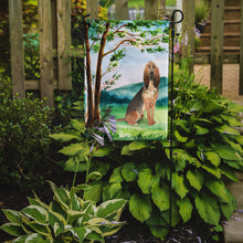 Load image into Gallery viewer, Under the Tree Bloodhound Garden Flag - Outdoor Decorative Yard Flag CK2581GF