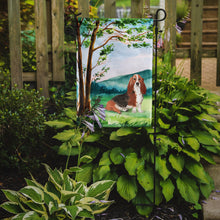 Load image into Gallery viewer, Under the Tree Basset Hound Garden Flag - Outdoor Decorative Yard Flag CK2584GF