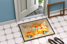 Load image into Gallery viewer, Fall Harvest Bichon Frisé Doormat - 18x27 Decorative Floor Mat – Indoor/Outdoor Rug with Artistic Flair CK2608MAT