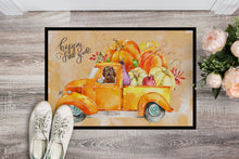 Load image into Gallery viewer, Fall Harvest Labradoodle Doormat - 24x36 Decorative Floor Mat – Indoor/Outdoor Rug with Artistic Flair CK2623JMAT