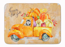 Load image into Gallery viewer, Fall Harvest Alaskan Malamute Machine Washable Memory Foam Mat CK2625RUG