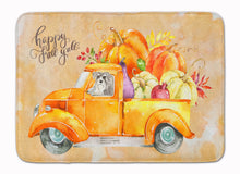 Load image into Gallery viewer, Fall Harvest Schnauzer #2 Machine Washable Memory Foam Mat CK2631RUG
