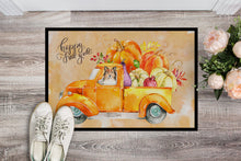 Load image into Gallery viewer, Fall Harvest Sheltie Doormat - 24x36 Decorative Floor Mat – Indoor/Outdoor Rug with Artistic Flair CK2633JMAT
