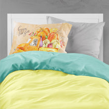 Load image into Gallery viewer, Fall Harvest Weimaraner  Standard Pillowcase – Artistic Decorative Front, White Back CK2638PILLOWCASE