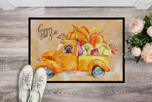Load image into Gallery viewer, Fall Harvest Brown Cockapoo Doormat - 24x36 Decorative Floor Mat – Indoor/Outdoor Rug with Artistic Flair CK2658JMAT