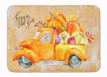Load image into Gallery viewer, Fall Harvest Champagne Cockapoo Machine Washable Memory Foam Mat CK2660RUG
