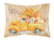 Load image into Gallery viewer, Fall Harvest Long Haired Chihuahua  Standard Pillowcase – Artistic Decorative Front, White Back CK2672PILLOWCASE