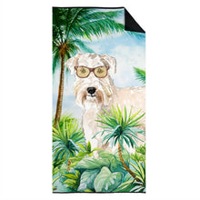 Load image into Gallery viewer, Wheaten Terrier Beach Towel – Premium Towel Large, Colorful, and Ultra-Soft for Pool or Beach CK2993TWL3060