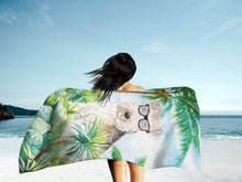 Load image into Gallery viewer, Lakeland Terrier Beach Towel – Premium Towel Large, Colorful, and Ultra-Soft for Pool or Beach CK3009TWL3060