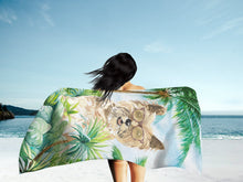 Load image into Gallery viewer, Cairn Terrier Beach Towel – Premium Towel Large, Colorful, and Ultra-Soft for Pool or Beach CK3019TWL3060