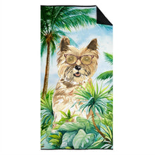 Load image into Gallery viewer, Cairn Terrier Beach Towel – Premium Towel Large, Colorful, and Ultra-Soft for Pool or Beach CK3019TWL3060