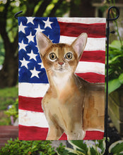Load image into Gallery viewer, Abyssinian American Flag Garden Flag - Outdoor Decorative Yard Flag CK3027GF