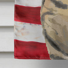 Load image into Gallery viewer, American Shorthair Brown Tabby American Flag Flag Canvas House Size CK3028CHF