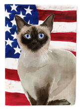 Load image into Gallery viewer, Siamese American Flag Garden Flag - Outdoor Decorative Yard Flag CK3039GF
