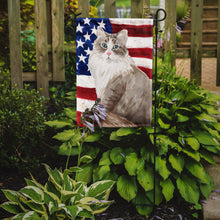 Load image into Gallery viewer, Siberian American Flag Garden Flag - Outdoor Decorative Yard Flag CK3040GF