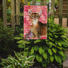 Load image into Gallery viewer, Abyssinian Cat Love Garden Flag - Outdoor Decorative Yard Flag CK3042GF