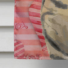 Load image into Gallery viewer, American Shorthair Brown Tabby Cat Love Flag Canvas House Size CK3043CHF