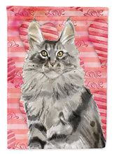 Load image into Gallery viewer, Maine Coon Cat Love Garden Flag - Outdoor Decorative Yard Flag CK3049GF