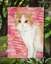 Load image into Gallery viewer, Scottish Fold Cat Love Garden Flag - Outdoor Decorative Yard Flag CK3053GF